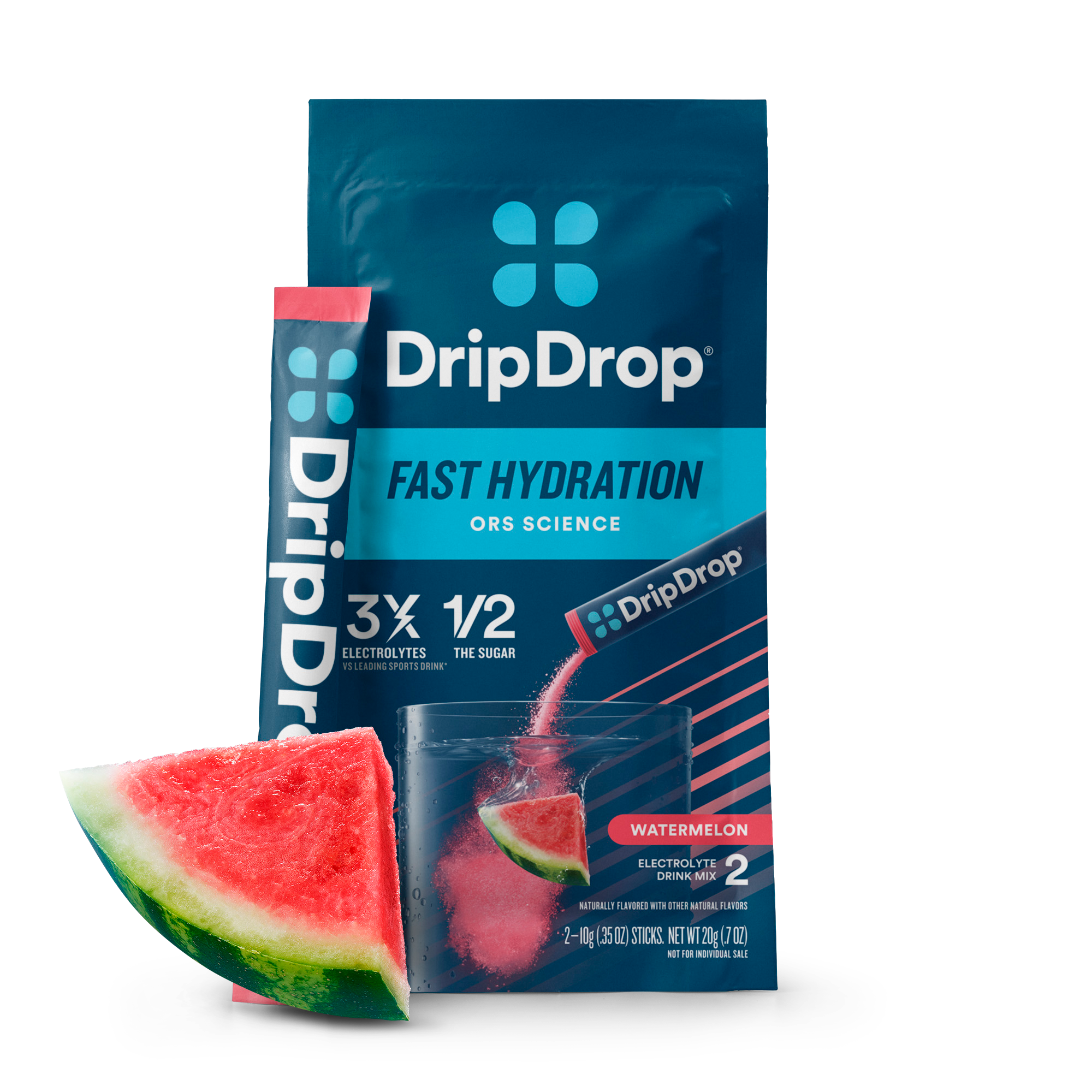 DripDrop Watermelon 2-Stick Sample Pack - Essential Collection