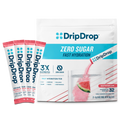 DripDrop Zero Sugar Watermelon Electrolyte Powder, 8 oz sticks, 32 count - Essential Collection